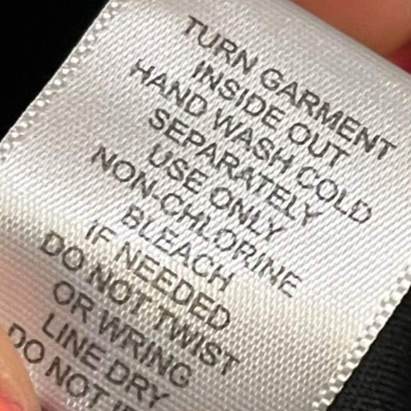 Trixxi Crop Top Women's Large Black White Stripe Cheerleading Keyhole Academia - Picture 7 of 10